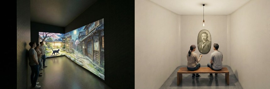 新体験施設「夏目パージアム」