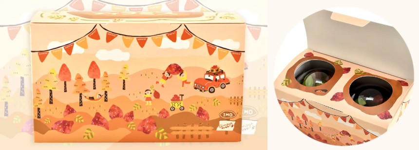 かわいいパッケージ