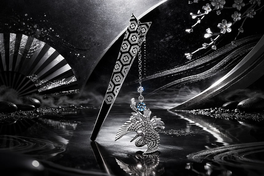 千年鶴 根付けべら