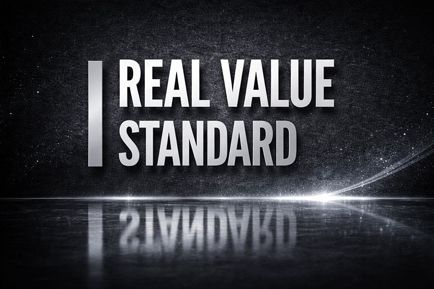 REAL VALUE STANDARD