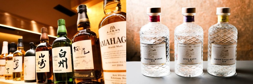 国産ウイスキーと厳選ドリンク