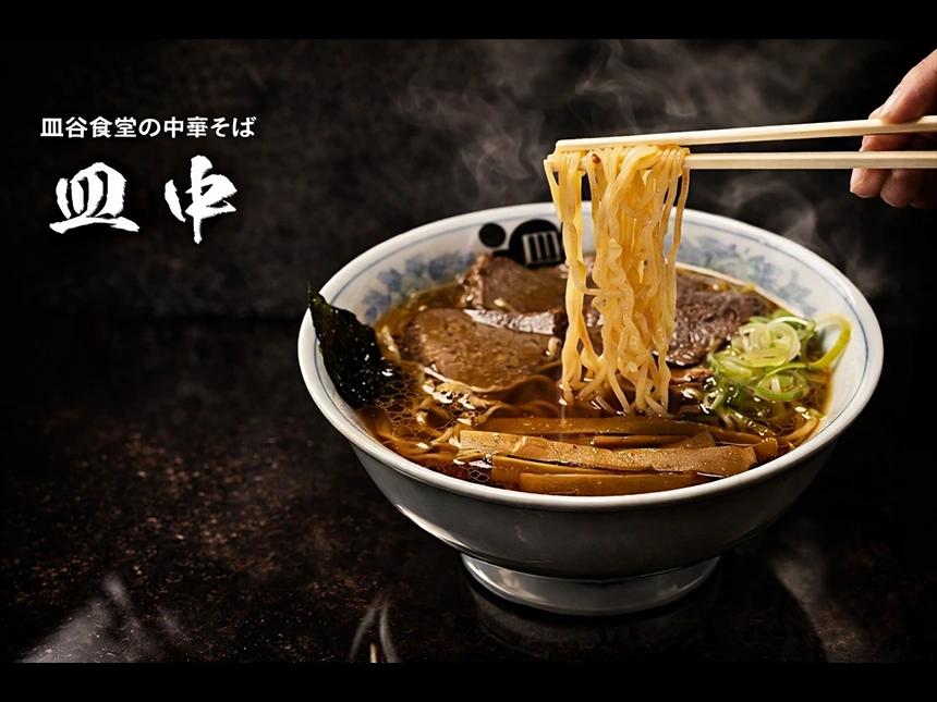 丸十大屋×太郎兵衛そば本舗×皿谷食堂、伝統の醤油と麺が生む「そば屋のラーメン『皿中』」をKickstarterで海外展開