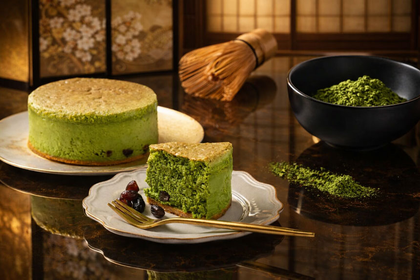 スフレ・フロマージュ “宇治抹茶”