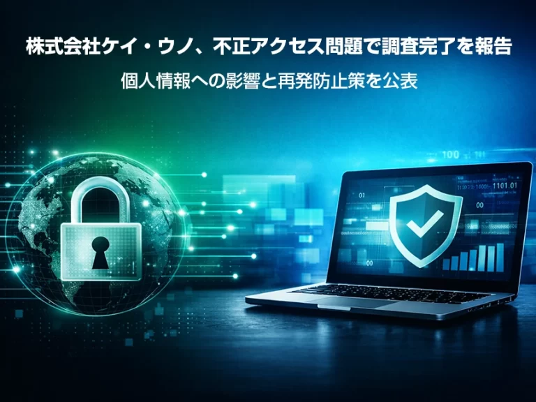 株式会社ケイ・ウノ、不正アクセス問題