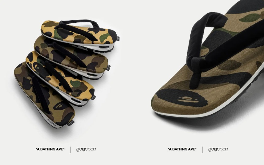 BAPE®の象徴「1ST CAMO」を採用