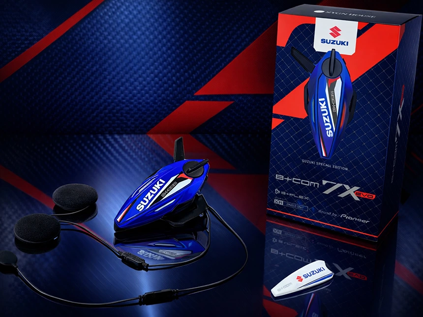 B+COM 7X EVO SUZUKI SPECIAL EDITION