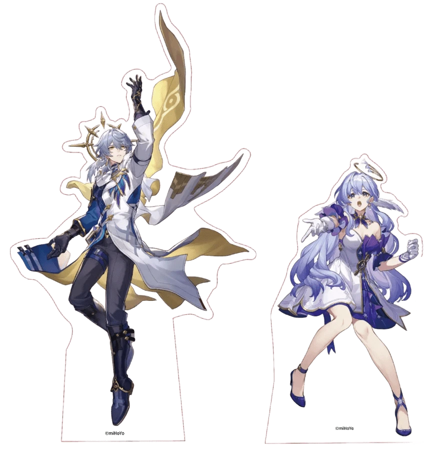 「サンデー」「ロビン」の等身大パネル