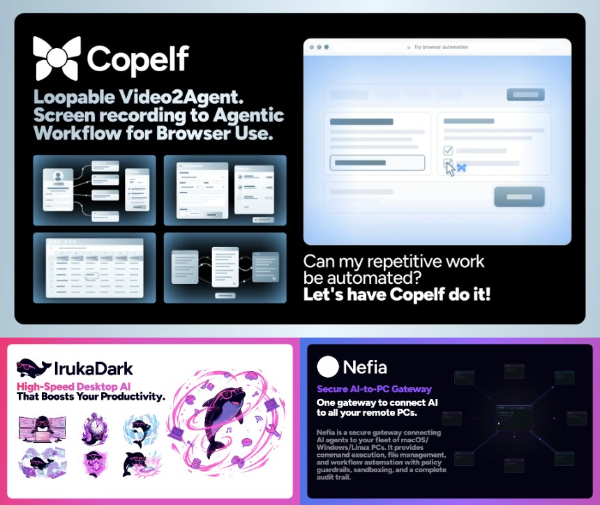 主なプロダクト