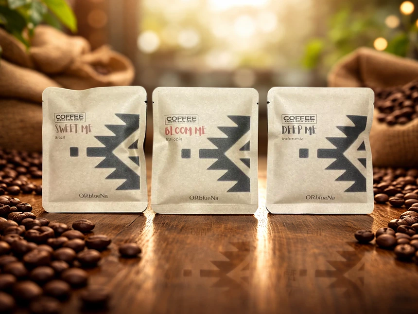 オーガニックショップ「ORblueNa」、気分で選ぶコーヒー「AROMA BREW」シリーズを発売