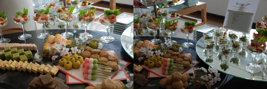 お花見ランチバイキング