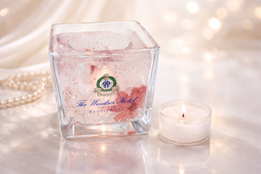 「ジェルキャンドルホルダー」ワークショップ