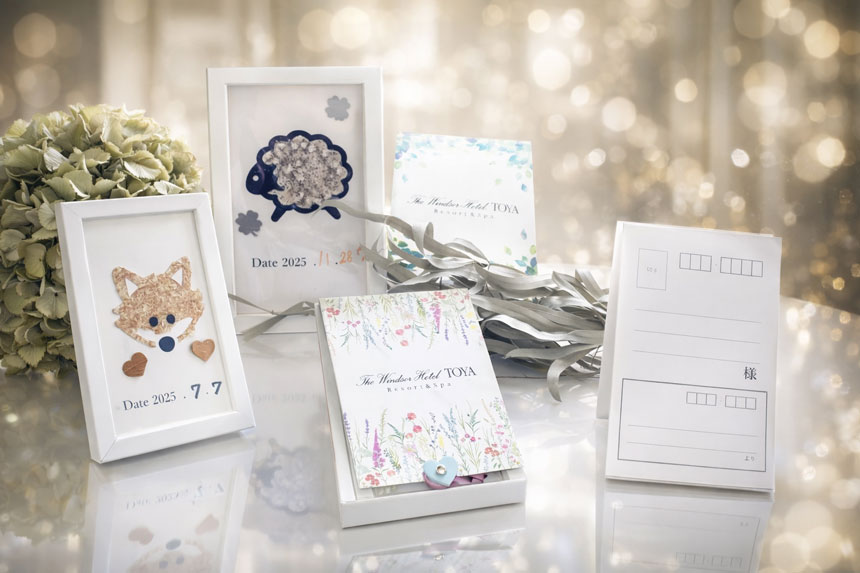 ドライフラワーポストカード