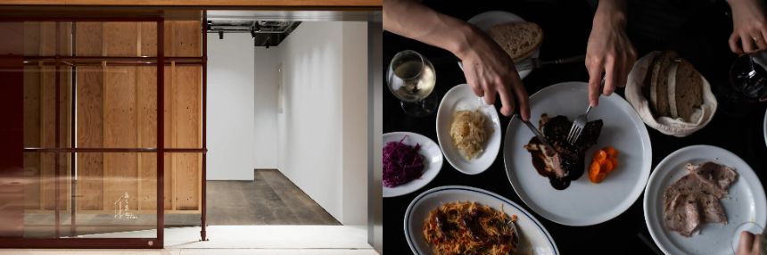 Gallery & Restaurant 舞台裏