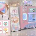 全自動わたあめ自販機「CANDY SPIN」