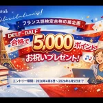 フランス語検定試験受験対策モニター