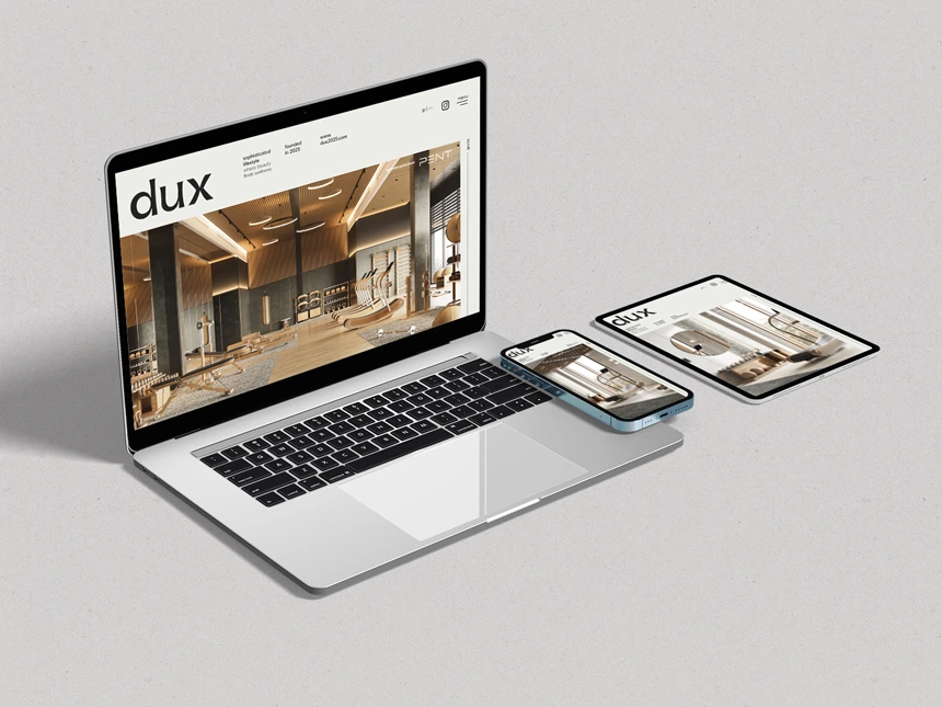 duxが公式Webサイト公開