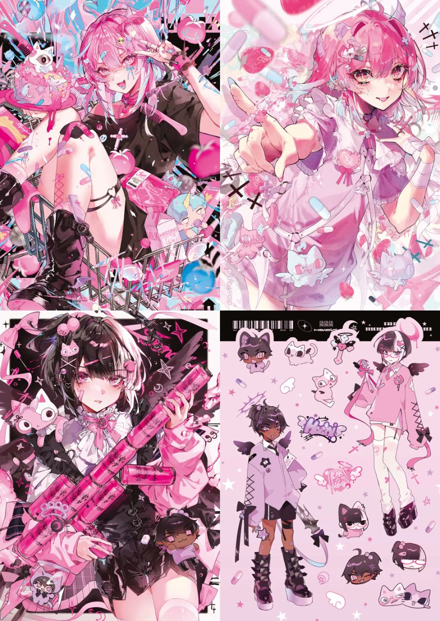 イラストレーターゑいた初画集