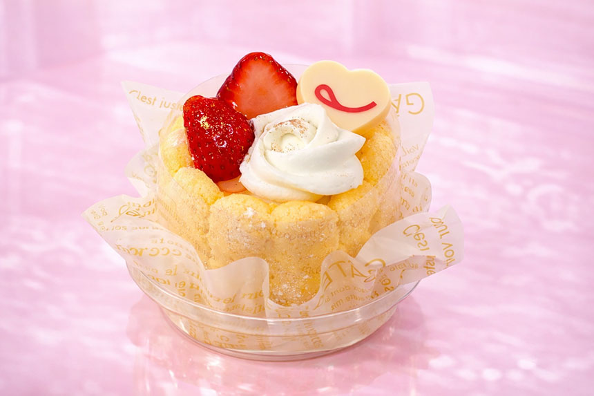 母の日 苺のフラワーケーキ