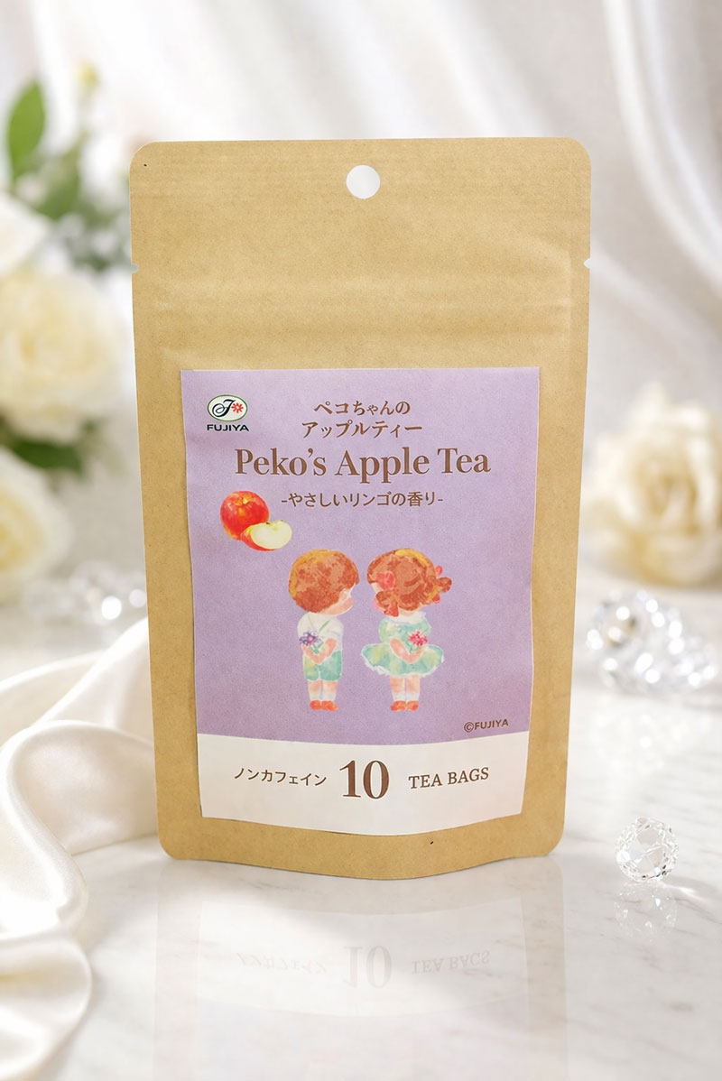 ペコちゃんのアップルティーの商品写真