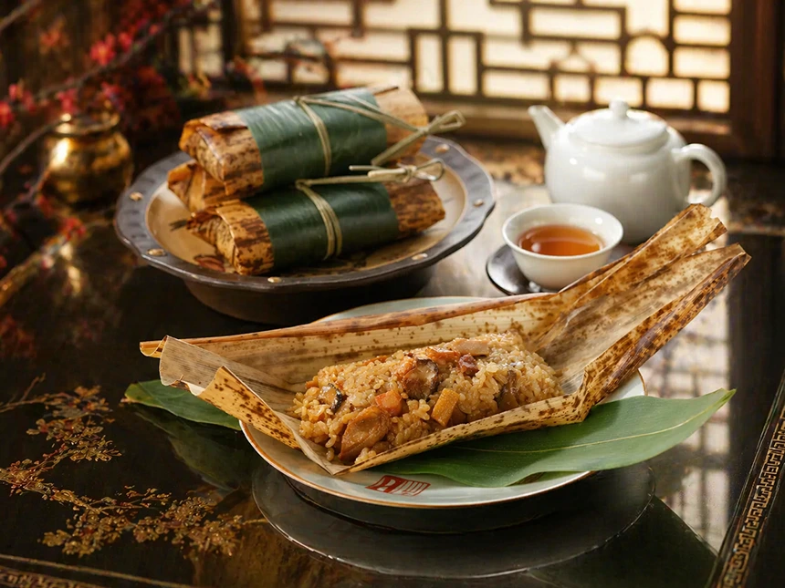 銀座アスターの数量限定「鮑ちまき」