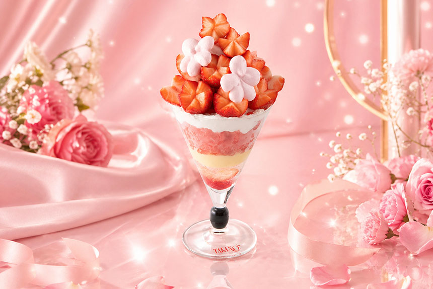 池袋東武店「ストロベリーのパフェ～母の日ver.～」