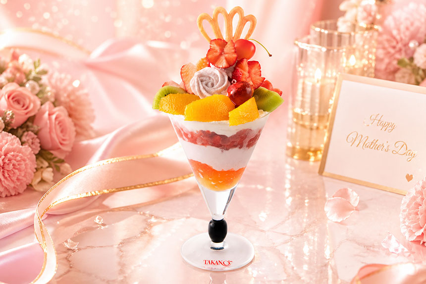 京急上大岡店「母の日パフェ」