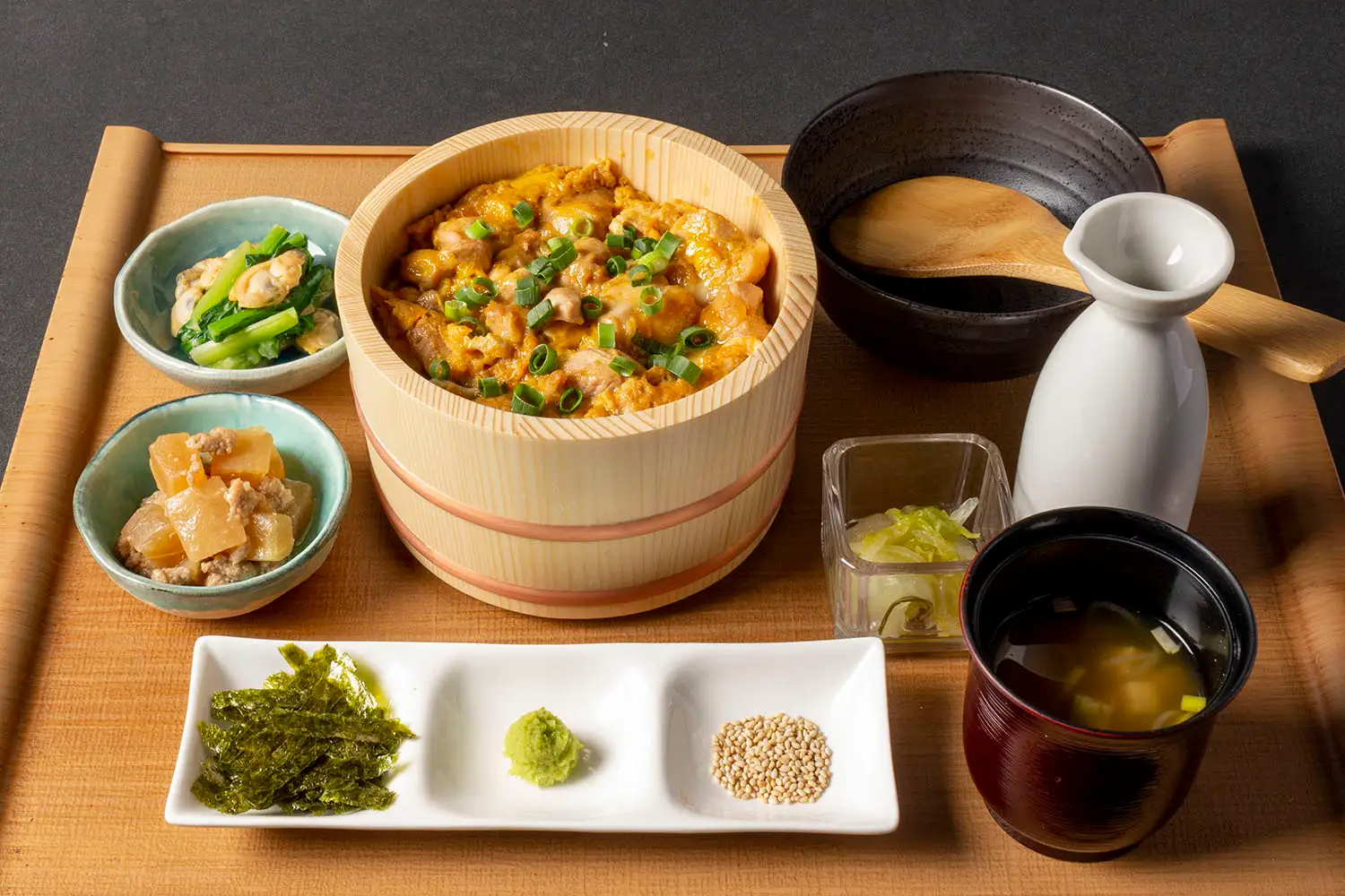 下総醤油の発酵親子丼