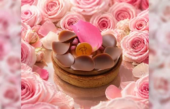 限定パティスリー「ローズ デ サーブル」