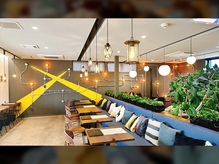 電気工事会社が運営する「ple cafe」