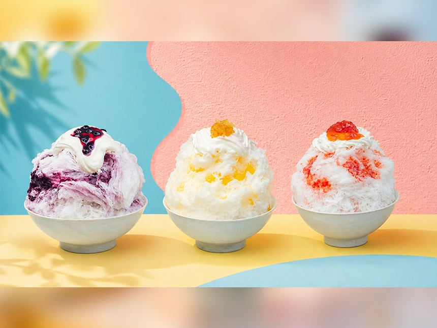 とろける天然氷のジャムかき氷