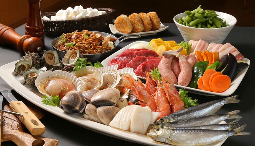 Surf＆TurfガーデンBBQプラン