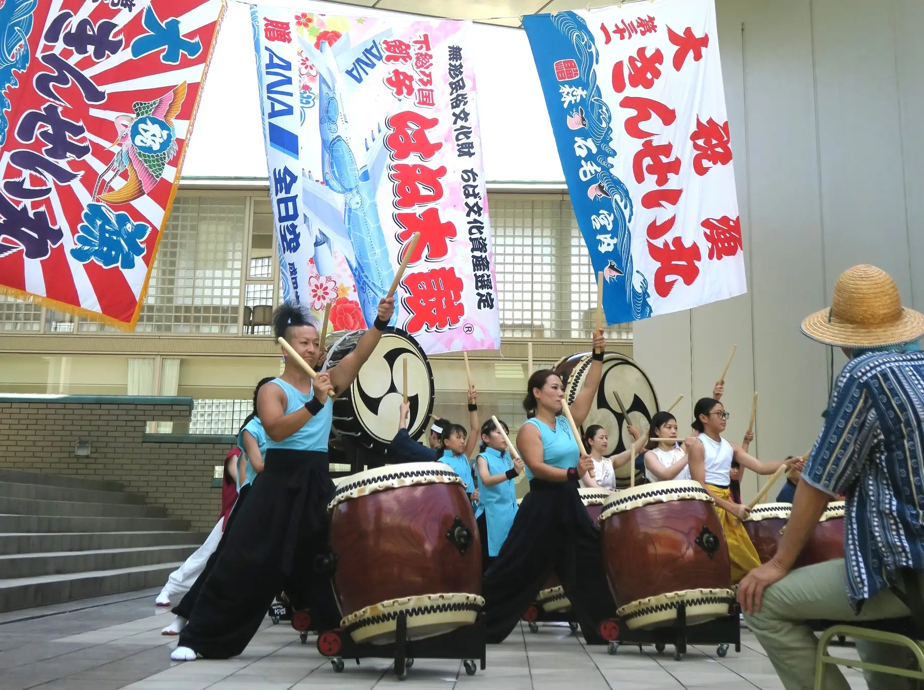 夏の恒例イベント「太鼓祭り」