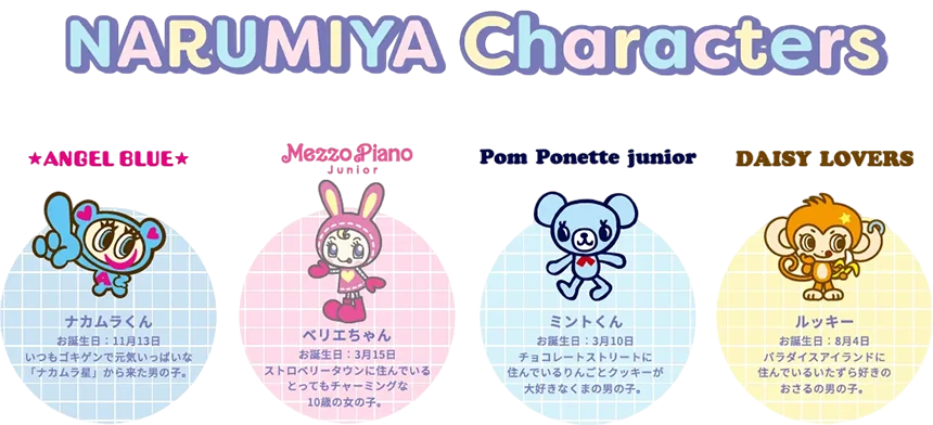 ナルミヤキャラクターズ