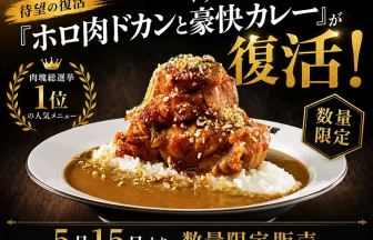 ココイチの人気メニュー「ホロ肉ドカンと豪快カレー」