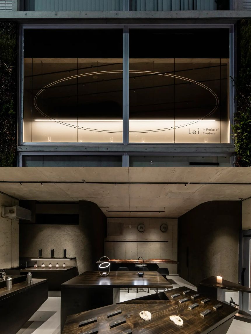 Lei Gallery Tokyoの外観と内観
