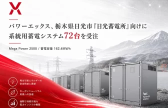 系統用蓄電システム「Mega Power 2500」