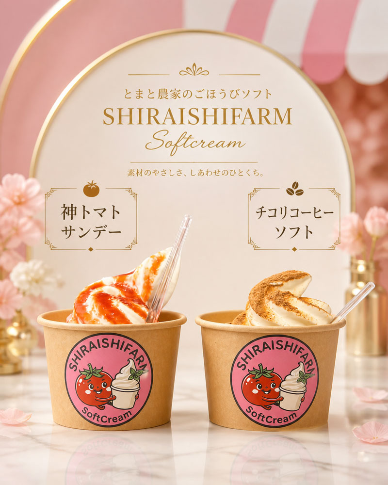 自社栽培の素材を活かしたメニュー