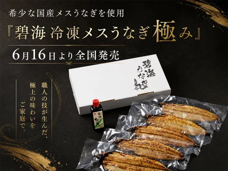 碧海冷凍メスうなぎ極み
