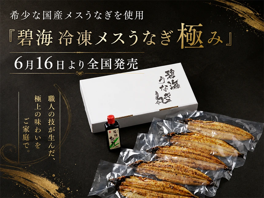 碧海冷凍メスうなぎ極み