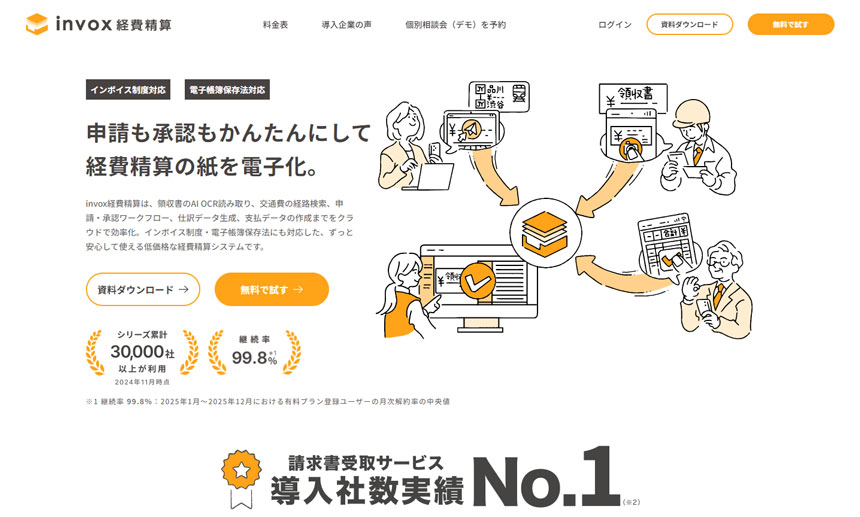 クラウド型経費精算システム