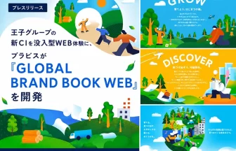 王子グループ「GLOBAL BRAND BOOK WEB」