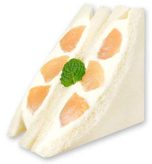 国産白桃＆生クリーム
