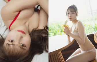 川越紗彩の最新グラビア
