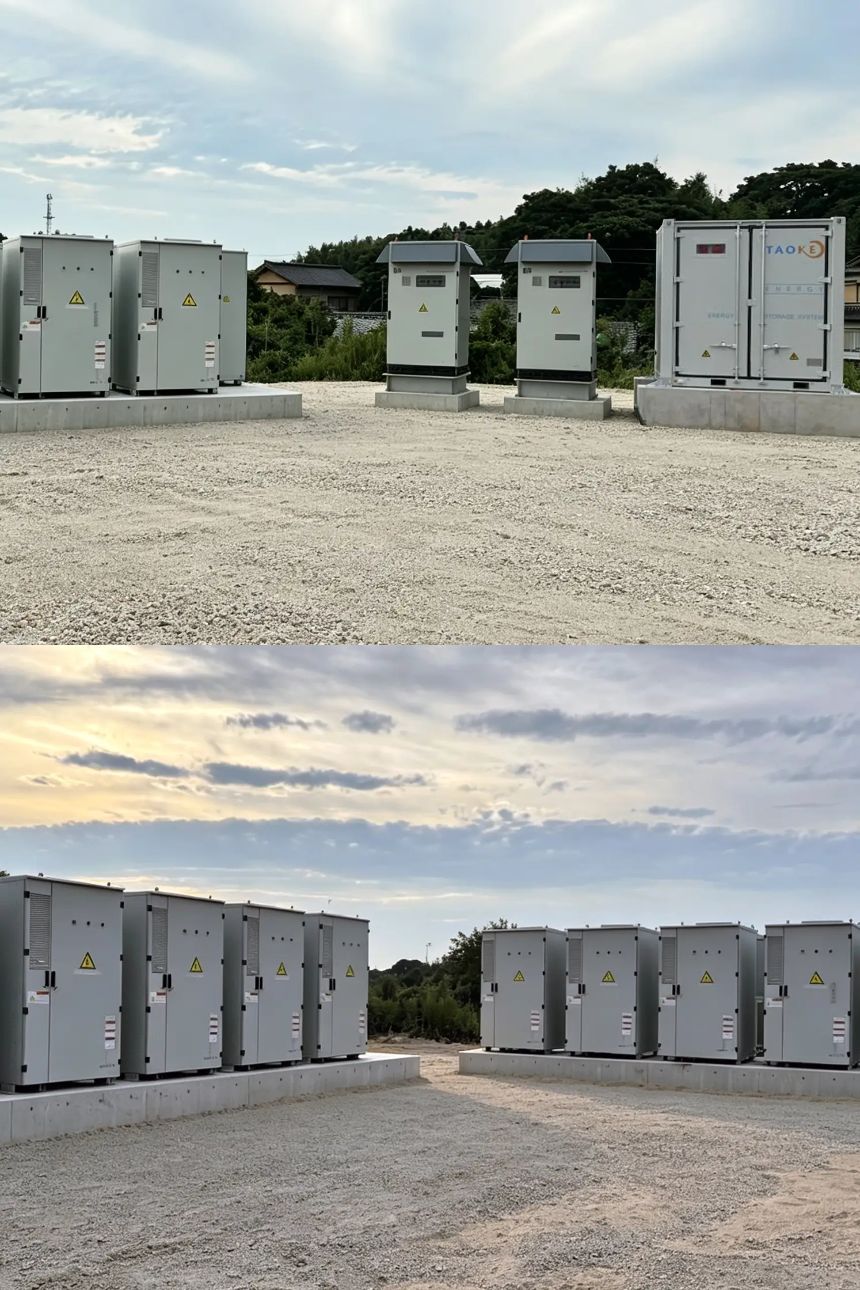 愛知県田原市六連町2MW高圧蓄電所