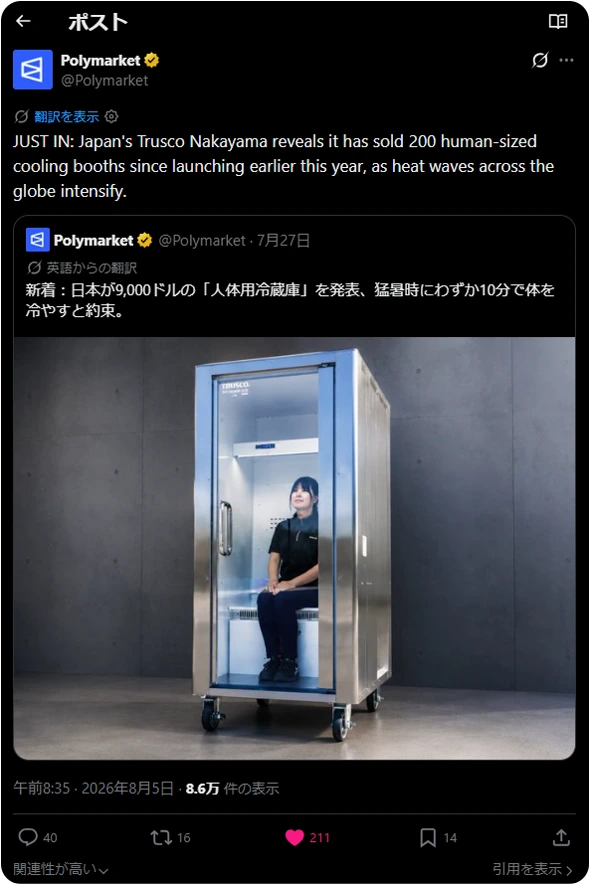 Human Refrigerator(人間用冷蔵庫)
