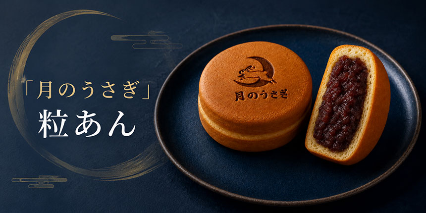「月のうさぎ」粒あん