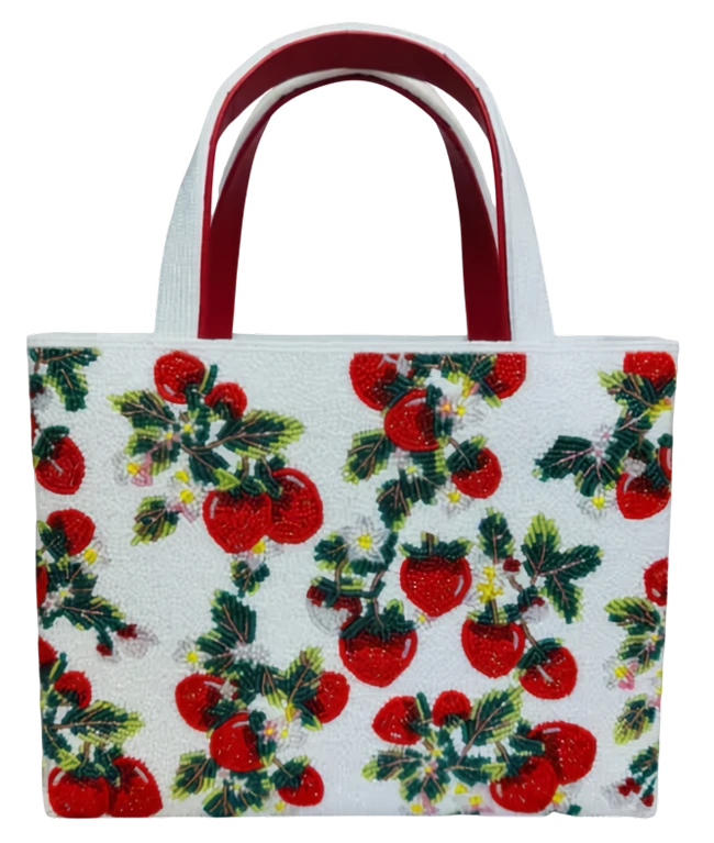 ビーズ刺繍バッグ
