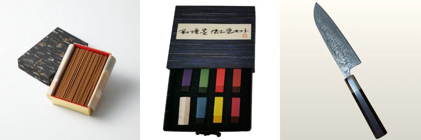 日本各地の伝統と職人技を感じられる品々