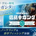 「キガシタ」で海あそび体験