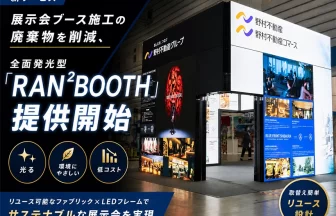 展示会ブース施工事業「RAN²BOOTH」